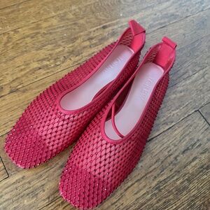 J Crew red Mary Janes - size 8.5